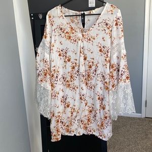Floral bohemian dress